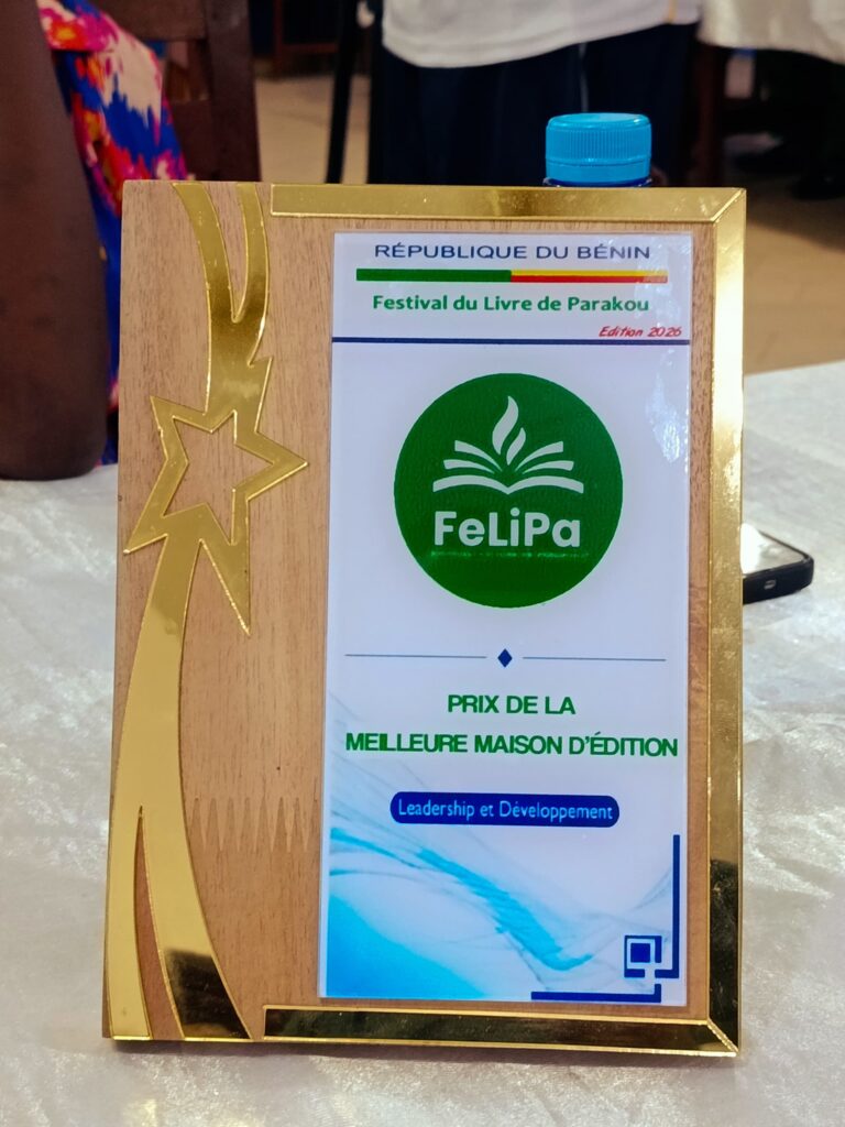 Éditions Essaim Plumes distinguées comme Meilleure Maison d’Édition au Festival du Livre de Parakou 2026
